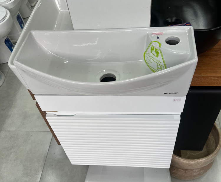 روشویی کابینتی کوچک کد ۶۳۳
